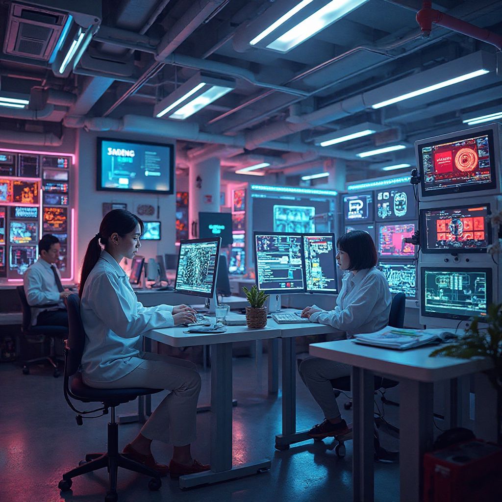 Laboratorul nostru de cercetare AI din Sibiu