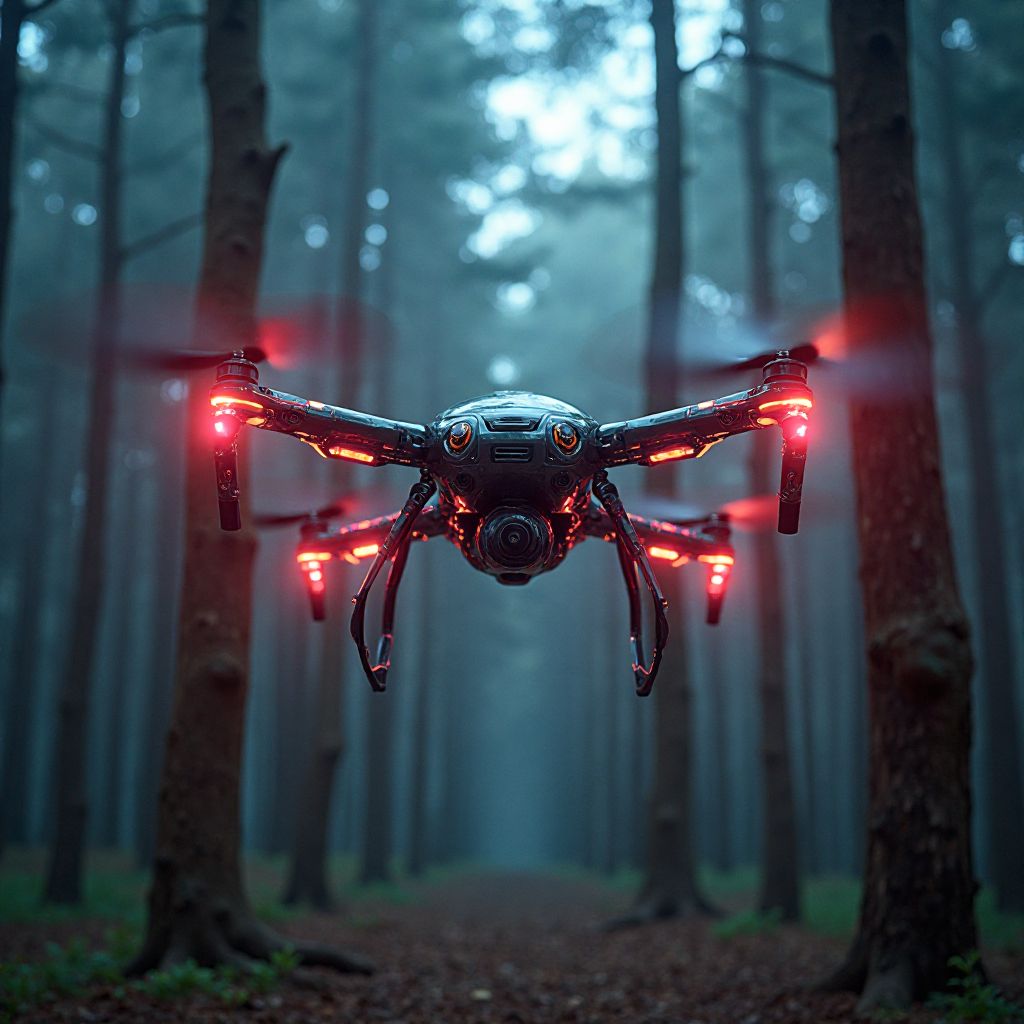 Proiect de monitorizare a pădurilor cu drone AI